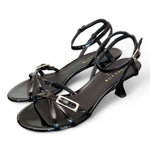 Sandalo mignon vernice nera T50 Isabelle Paris<BR/> 