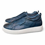 Sneaker uomo slip on blu Pawelks 