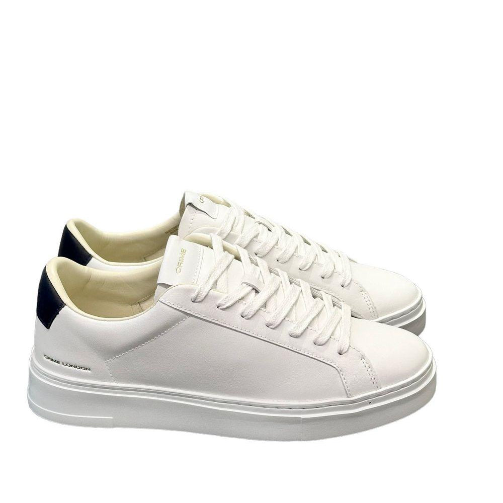 Sneaker uomo extralight bianca blu Crime London 