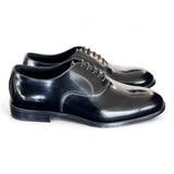 Scarpa francesina cerimonia nera Franco Fedele<BR/> 