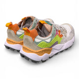 Sneaker donna Yamano 3 1n21 white mango multi Flower Mountain 
