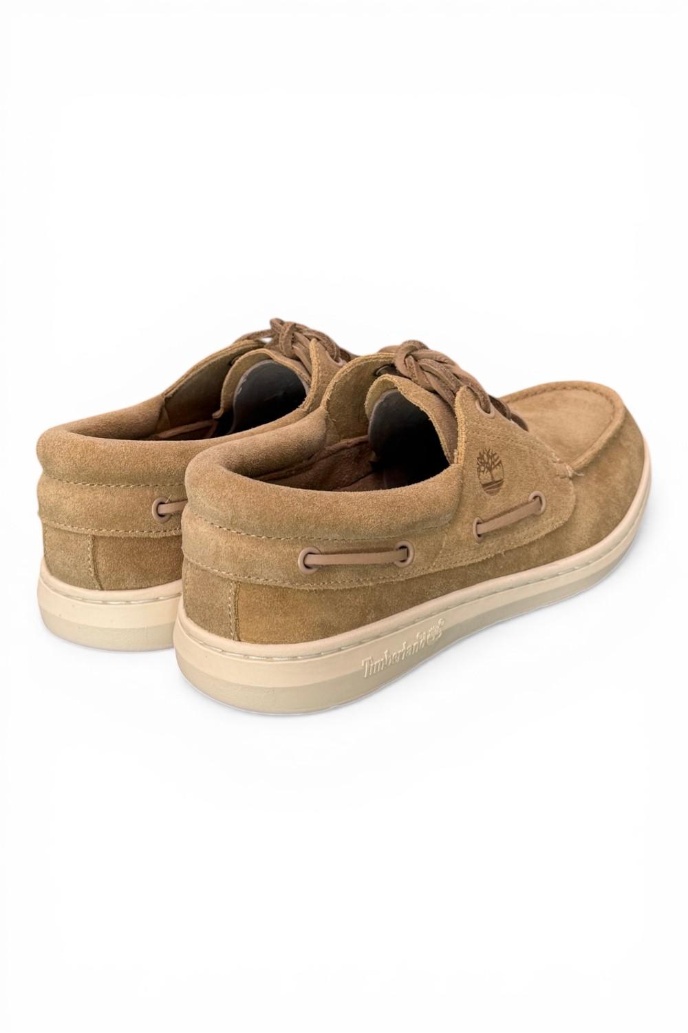 Scarpa da Barca Portofino Pier da Uomo suede beige 