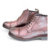 Polacco uomo con zip pelle moro JP David 