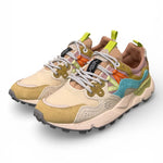 Sneaker donna Yamano 3 1E94 cream green Flower Mountain 