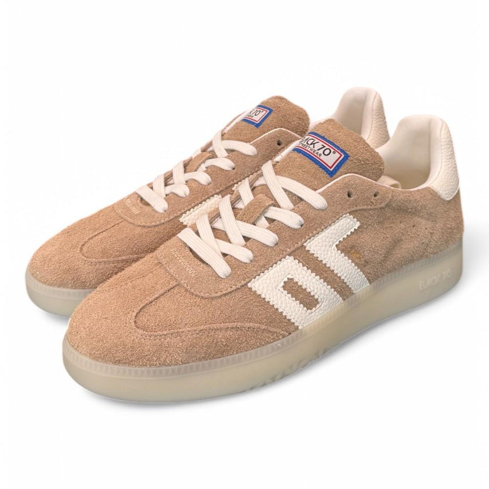 Sneaker uomo Boston beige Back 70<BR/> 