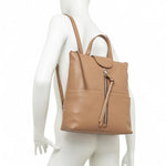 Zaino Giada pelle clay Gianni Chiarini<BR/> 