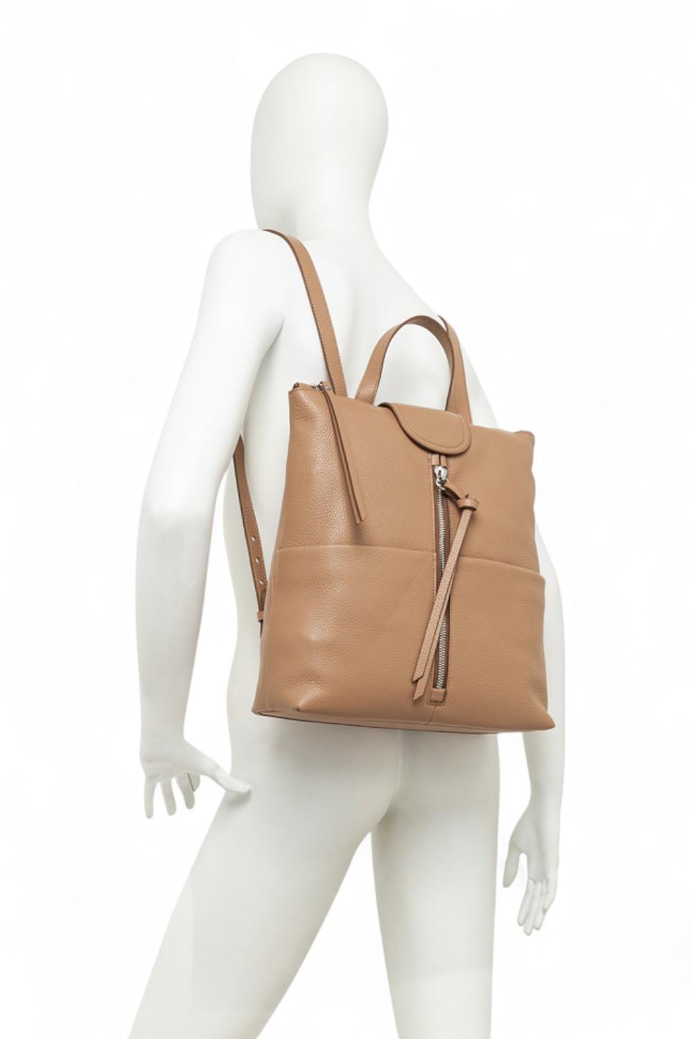 Zaino Giada pelle clay Gianni Chiarini<BR/> 