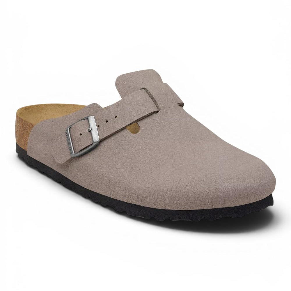 Boston TEX Birko-Flor Nubuck gray taupe<BR/> 