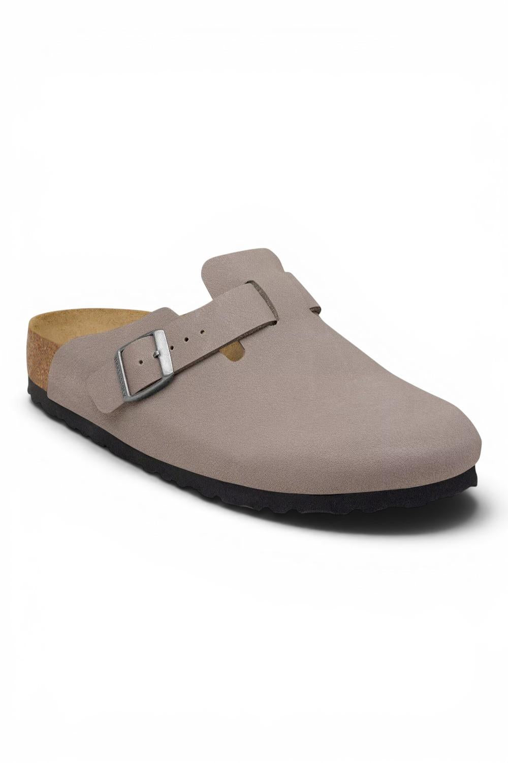 Boston TEX Birko-Flor Nubuck gray taupe<BR/> 