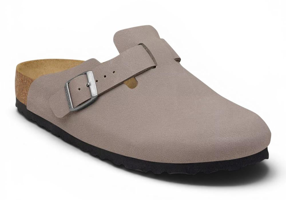 Boston TEX Birko-Flor Nubuck gray taupe<BR/> 