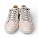 Sneaker pelle bianca cuoio XL Crime London 