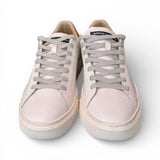 Sneaker pelle bianca cuoio XL Crime London 