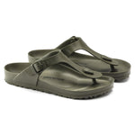 Ciabatta infradito Gizeh verde Eva Birkenstock uomo 1019143 