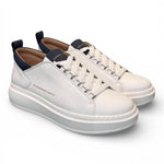 Sneaker Wembley man Alexander Smith white blu 