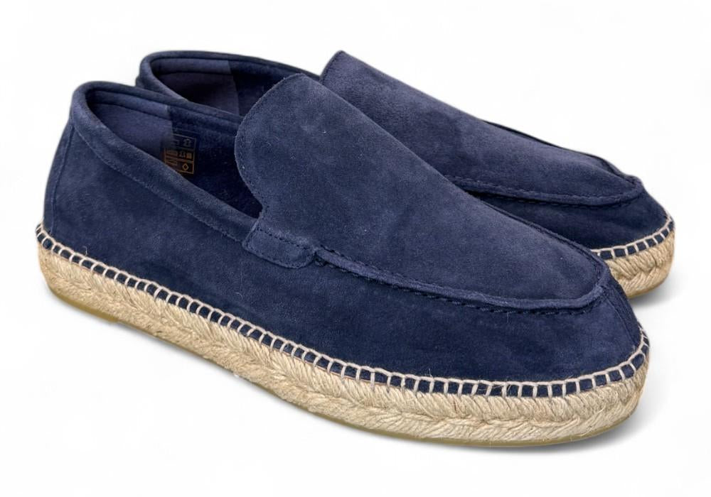 Espadrilles mocassino uomo suede azul Gaimo<BR/> 