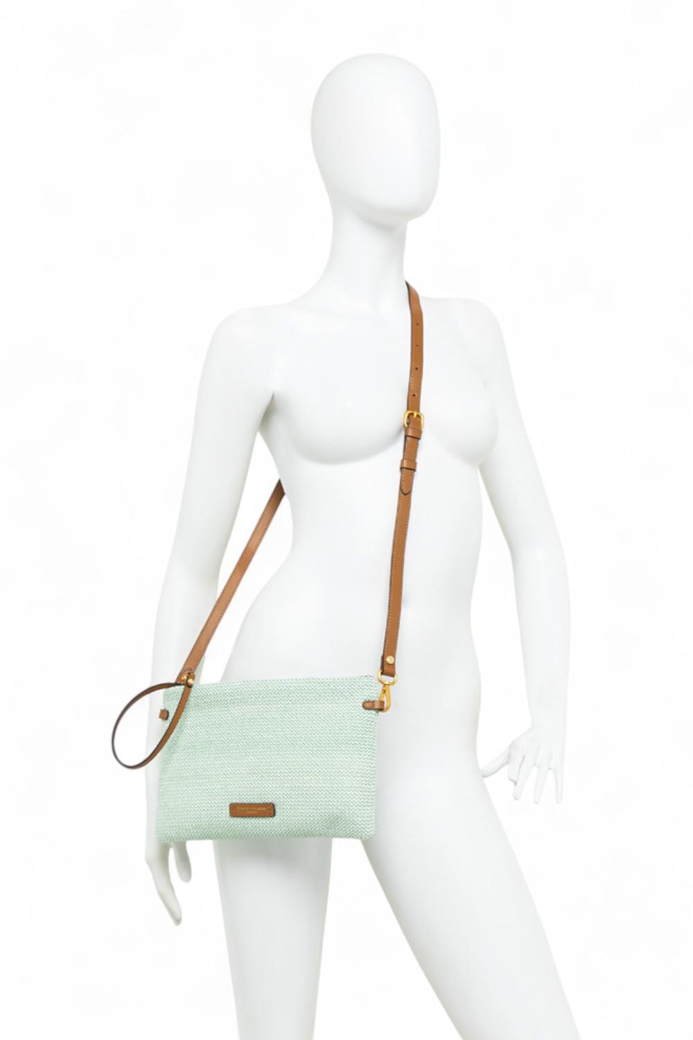 Borsa pochette Hermy rafia Gianni Chiarini<BR/> 