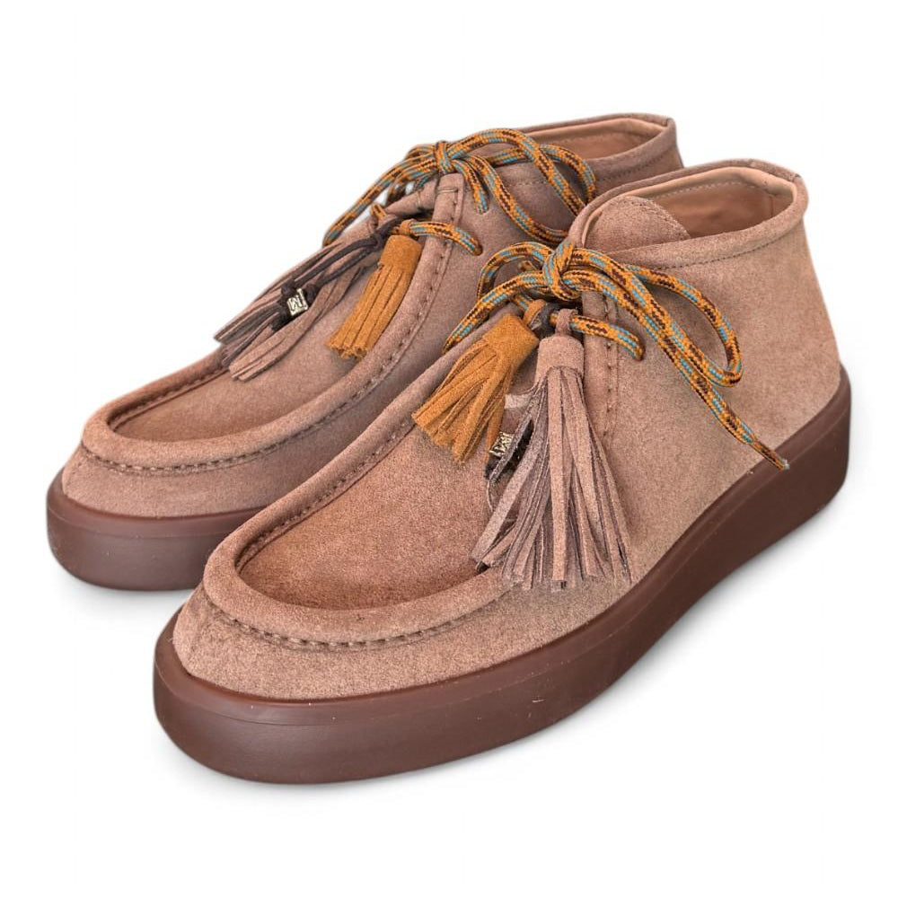 Polacco ingegnere suede taupe Meliné 