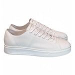 Sneaker uomo RAW CUT TOTAL WHITE Crime taglio vivo bianco 