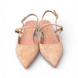 Slingback cintino suede beige Ranye 