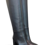Stivale tubo nappa nera T90 Bianca Di<BR/> 