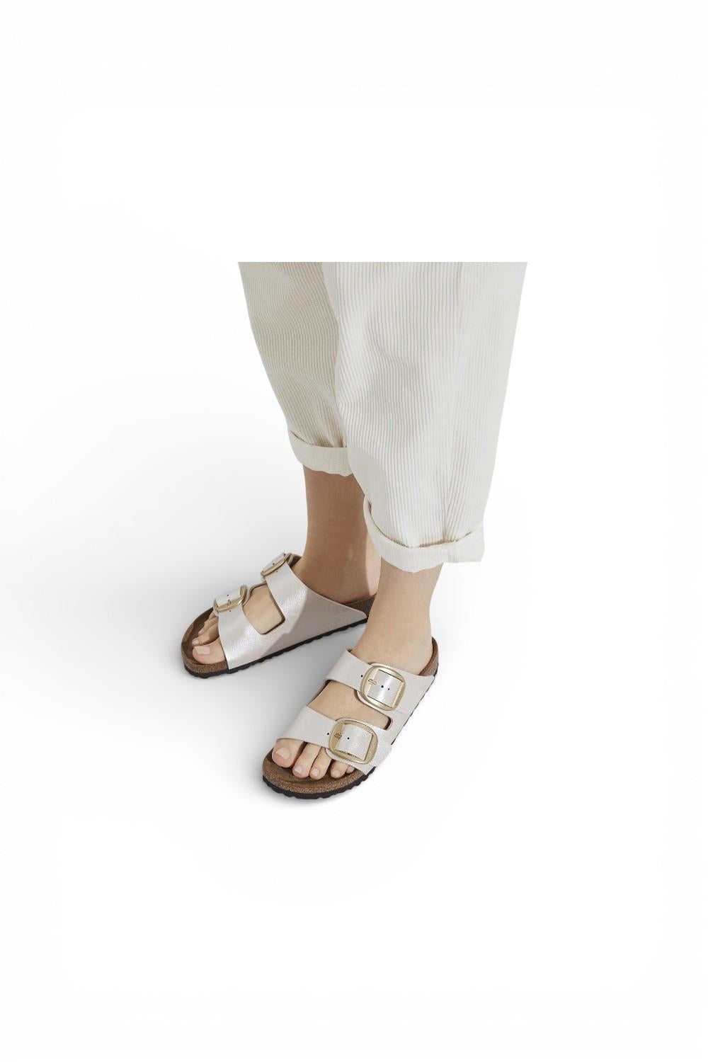 Ciabatta Arizona Big Buckle graceful pearl Birkenstock 