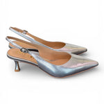 Slingback laminata argento T50 Chiconic 