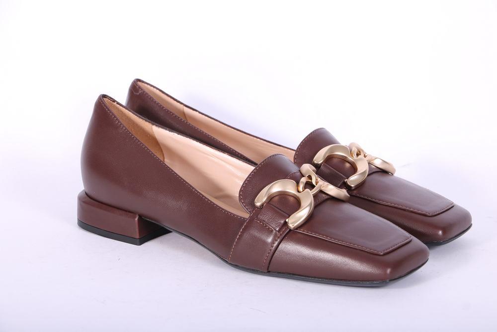 Mocassino accessorio testa di moro forma quadra Matteo Pitti<BR/> 