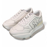 Sneaker donna Rucoline bianca argento 