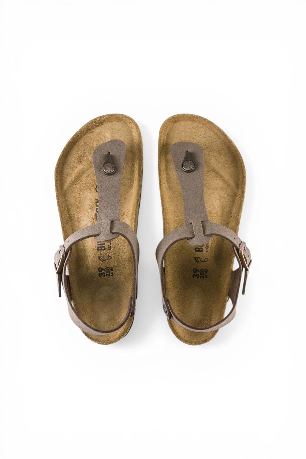 Sandalo kairo birkibuc mocca Birkenstock 147131 