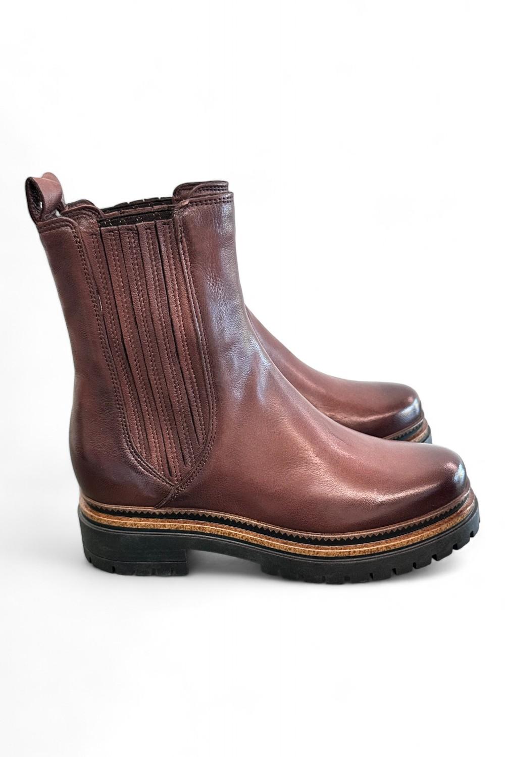 Stivaletto beatles pelle cuoio Mjus<BR/> 