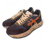 Sneaker uomo Premiata Mick 7721 blu arancio<BR/> 