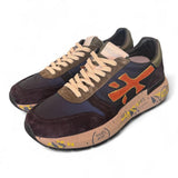 Sneaker uomo Premiata Mick 7721 blu arancio<BR/> 