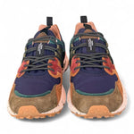 Sneaker uomo Flower Mountain Yamano 3 2B32 mud light brown navy 
