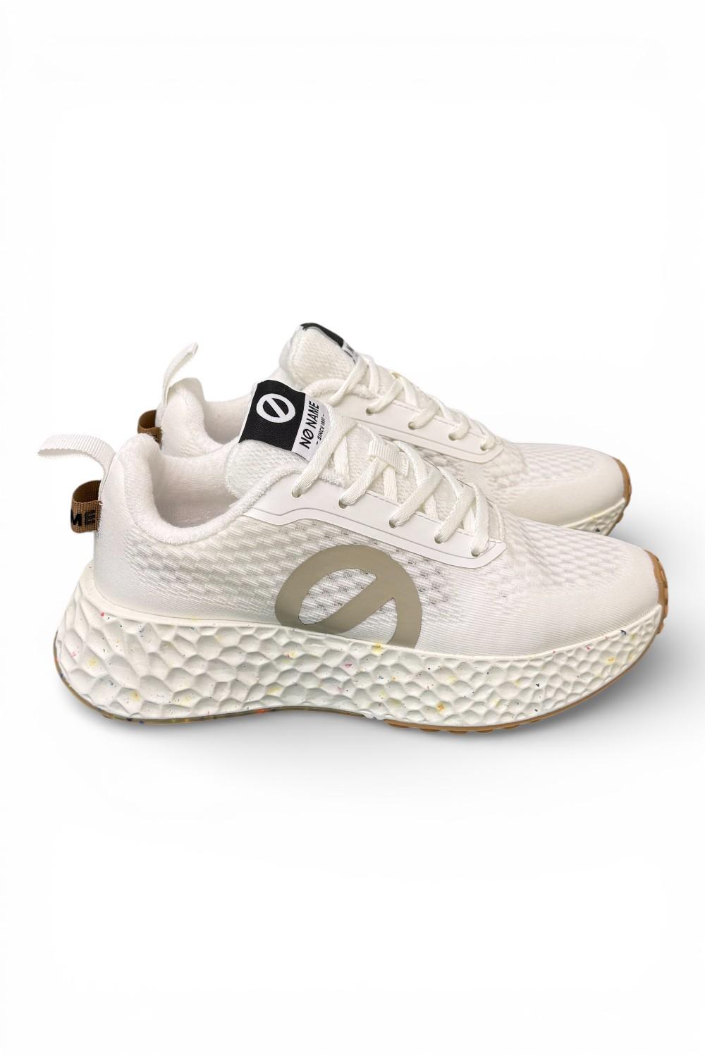 Sneaker donna No Name Carter Fly white greige 