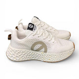 Sneaker donna No Name Carter Fly white greige 