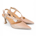 Slingback trasversale pelle osso Matteo Pitti 