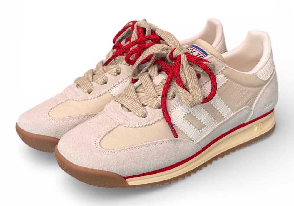 Sneaker Jogger nylon beige Back70 