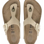 Ciabatta Gizeh Big Buckle nabuk sandcastle Birkenstock 1023966 