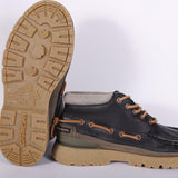 Polacco barca artigianale nero Satorisan Earth Boot Premium 