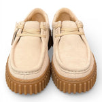 Scarpa donna Clarks Torhill Bee suede beige 