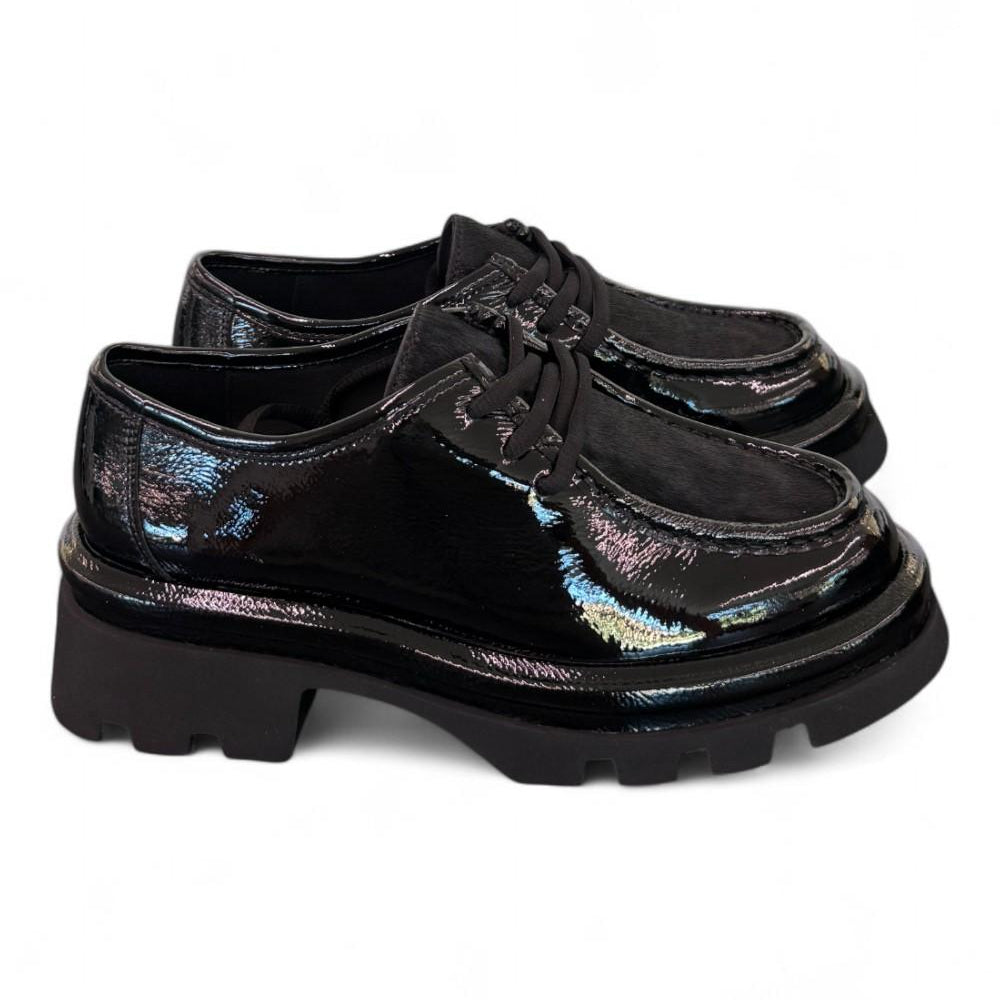 Scarpa allacciata ingegnere naplak nero Bruno Premi 