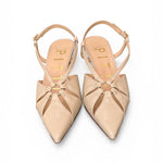 Slingback pelle osso T60  Matteo Pitti 