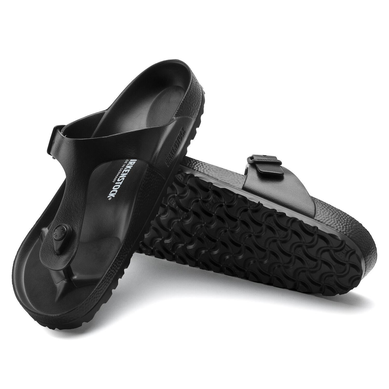 Ciabatta Infradito Eva nero Birkenstock 128201 