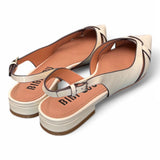 Slingback Bibi Lou incroci naplak bianco flat 