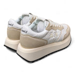 Sneaker donna SUN 68 BIG ALLY flower white 