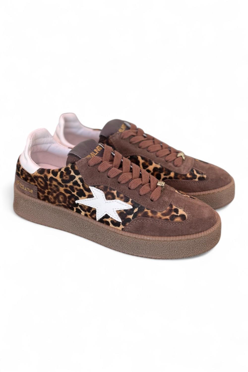 Sneaker donna suede leo Meliné 