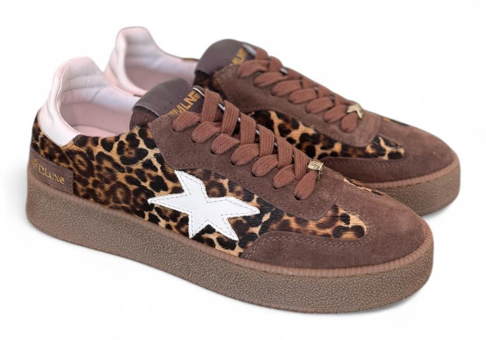Sneaker donna suede leo Meliné 