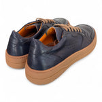 Sneaker pelle blu F.lli Rennella 