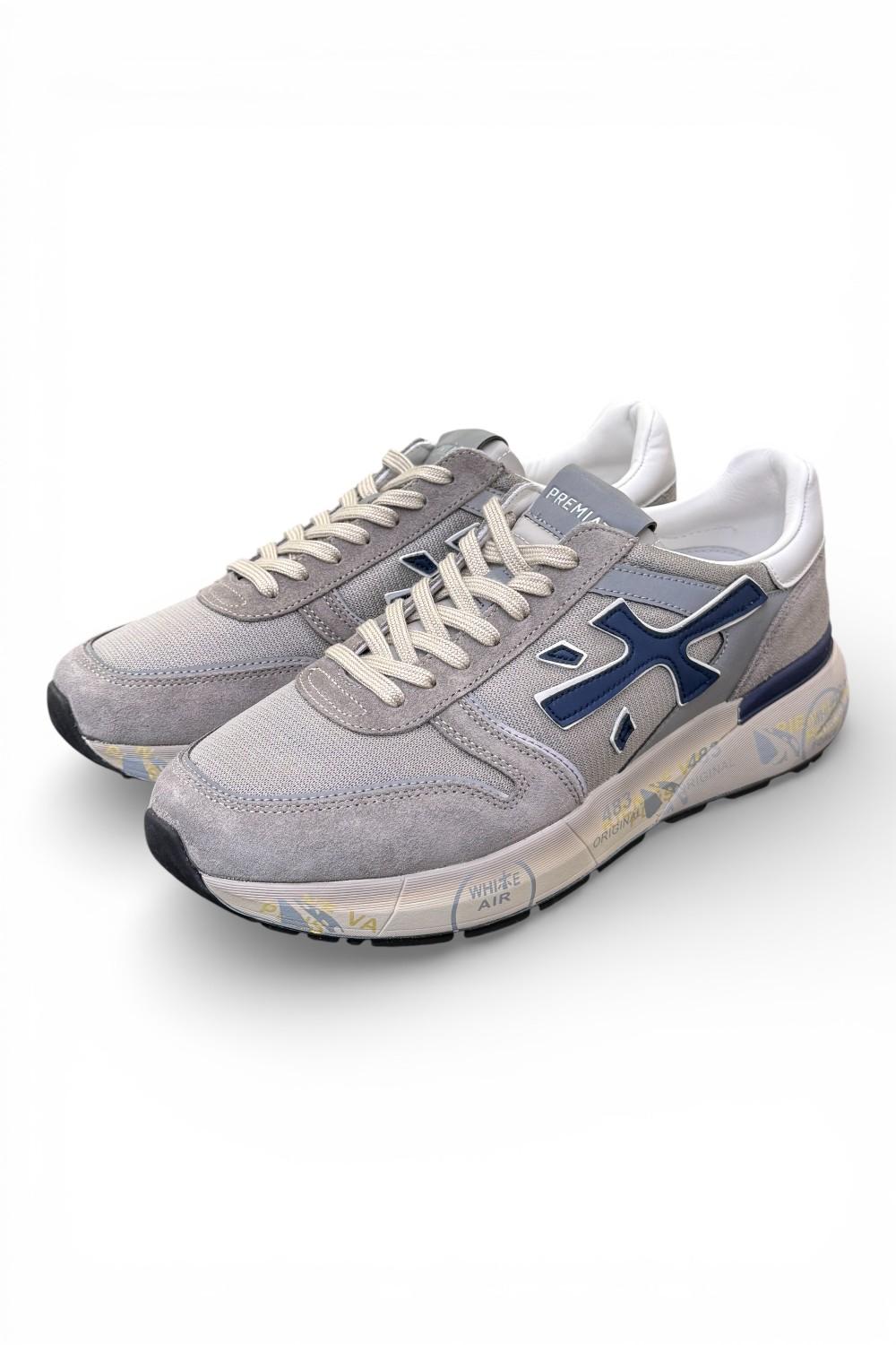 Sneaker uomo Mick 8001 Premiata grigio/blu 