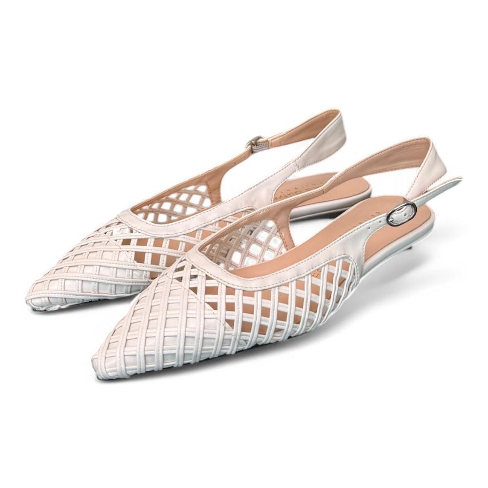 Slingback intreccio sasso flat Les Autres<BR/> 